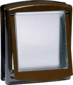Petsafe 757 Hondenluik - Medium - Zilver/Tranparant -Huisdierenserie Winkel 1029x1200 1