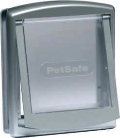 Petsafe 757 Hondenluik - Medium - Zilver/Tranparant -Huisdierenserie Winkel 1042x1200