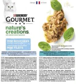 Gourmet Nature's Creations - Kattenvoer Natvoer - Zeevis - 48 X 85 Gr -Huisdierenserie Winkel 1089x1200 1