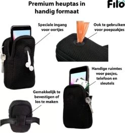 Filo Elastische Hondenriem Middel - Hardlopen En Wandelen - Hardloopriem Hond Handsfree Met Heuptasje - Looplijn Met Heupriem - Canicross Gordel Honden - Riemen - Heupgordel - Leiband -Huisdierenserie Winkel 1128x1200
