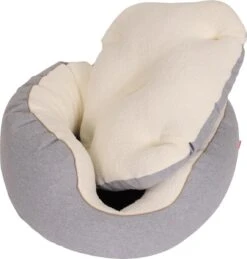 Snoozle Orthopedische Hondenmand - Zacht En Luxe Hondenkussen - Hondenbed - Wasbaar - Hondenmanden - 66cm - Lichtgrijs -Huisdierenserie Winkel 1145x1200