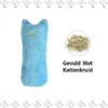 Merkloos EPIN | Kattenkruid Knuffeldier | Katten Speelgoed | Catnip | Kattenspeelgoed | BLAUW -Huisdierenserie Winkel 1164x1200