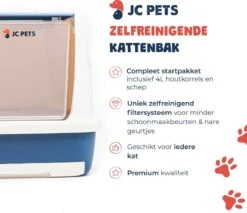 JC Pets Premium Kattenbak Systeem - Inclusief 2.5KG / 4L Kattenbakvulling - Zelfreinigend 16 JC Pets Premium Kattenbak Systeem - Inclusief 2.5KG / 4L Kattenbakvulling - Zelfreinigend -Huisdierenserie Winkel 1200x1037