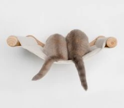 RHRQuality Wandmeubel Wandmontage Klimmuur Kat 53 X 43cm Luxe Hangmat XXL Creme Klim Wand Muur Krabpaal Katten Muurbevestiging -Huisdierenserie Winkel 1200x1041 3