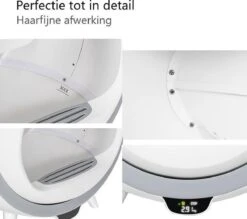 Merkloos Premium Kattenbak - Automatische - Zelfreinigende - Elektrische Kattenbak - Design Kattenbak -Huisdierenserie Winkel 1200x1066 1