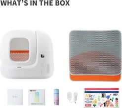 PETKIT® Pura MAX – Automatische Kattenbak – Elektrisch – Kattenbak Zelfreinigend – Bedienen Via De App 19 PETKIT® Pura MAX – Automatische Kattenbak – Elektrisch – Kattenbak Zelfreinigend – Bedienen Via De App -Huisdierenserie Winkel 1200x1068 1