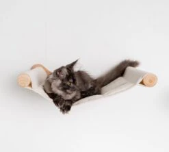 RHRQuality Wandmeubel Wandmontage Klimmuur Kat 53 X 43cm Luxe Hangmat XXL Creme Klim Wand Muur Krabpaal Katten Muurbevestiging -Huisdierenserie Winkel 1200x1080 3