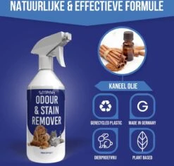 Petsly Odour & Stain Remover - Geurverwijderaars - Urine Vlekken Verwijderen Urinegeur Verwijderen Met Plantaardige Enzymen - 1L -Huisdierenserie Winkel 1200x1142