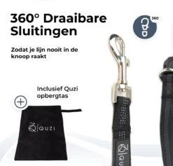 Canicross Looplijn Hond Met Heupriem Voor Hardlopen - Elastische Handsfree Hondenriem - Honden Trainingslijn - 150/200cm - Grijs -Huisdierenserie Winkel 1200x1150 1