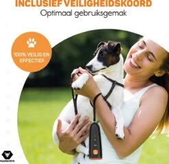 Vulpes Pets® Ultrasone Anti Blaf Apparaat – 3-in-1 Anti Blaf Apparaat Pro - Diervriendelijk & Zonder Schok - Alternatief Anti Blafband - Voor Kleine & Grote Honden - Audio - Flashlight - USB-Oplaadbaar -Huisdierenserie Winkel 1200x1166 2
