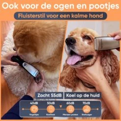 Happysnoots Hondentondeuse Draadloos Voor Dikke Vacht - Tondeuse Hond & Kat - Hondentrimmer - Professioneel Dieren Tondeuse -Huisdierenserie Winkel 1200x1200 161