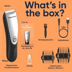 Happysnoots Hondentondeuse Draadloos Voor Dikke Vacht - Tondeuse Hond & Kat - Hondentrimmer - Professioneel Dieren Tondeuse -Huisdierenserie Winkel 1200x1200 166