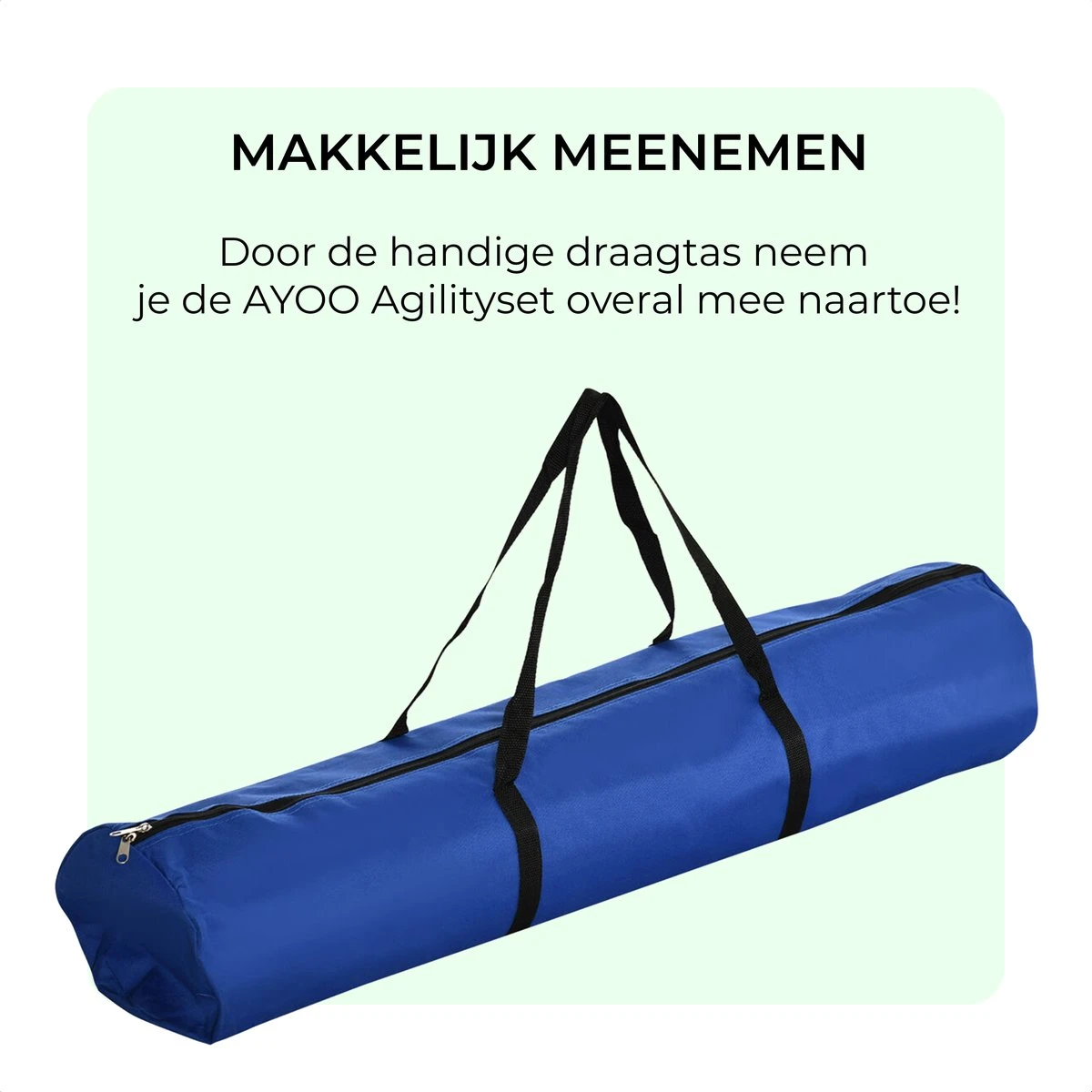 AYOO Agility Voor De Hond - Honden Training - Honden Behendigheid Set - Hondenparcours - Training Huisdieren - Honden Agility Set - Slalom - Horde - Draagzak - Agility Set - Oranje - Wit - GRATIS Speeltouw 4 AYOO Agility Voor De Hond - Honden Training - Honden Behendigheid Set - Hondenparcours - Training Huisdieren - Honden Agility Set - Slalom - Horde - Draagzak - Agility Set - Oranje - Wit - GRATIS Speeltouw - Afbeelding 2