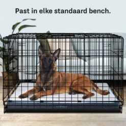 CozySense® - Orthopedisch Hondenkussen - Hondenkussen 100 X 70 Cm - Geschikt Als Benchkussen & Hondenbed - Hondenkussen Bank - Traagschuim - Waterdicht - Wasbare Hoes - Maat XL -Huisdierenserie Winkel 1200x1200 248