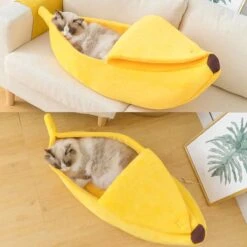 N/A Kattenhuis Banaan L - Hondenhuis Banaan L - 65x25x18 Cm - Kattenmand - Hondenmand - Dierenmand - Cadeau Kat -Huisdierenserie Winkel 1200x1200 339