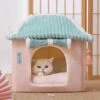 Merkloos Petsential Sakura Japanse Mand - Voor Katten (kattenmand) En Kleine Huisdieren (huisdierenmand) -Huisdierenserie Winkel 1200x1200 439