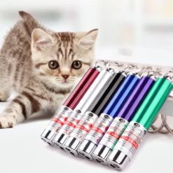 Merkloos 2 In 1 - Laserlampje Voor Katten - Kattenspeelgoed - + Mini Zaklamp -Huisdierenserie Winkel 1200x1200 487