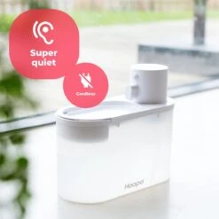 Hoopo® Agua - DRAADLOZE Waterfontein Katten - SMART Waterfontein Katten - UVC Disinfectie - 2 Liter - Automatische Katten Fontein -Huisdierenserie Winkel 1200x1200 521