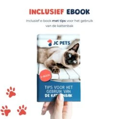 JC Pets Premium Kattenbak Systeem - Inclusief 2.5KG / 4L Kattenbakvulling - Zelfreinigend 23 JC Pets Premium Kattenbak Systeem - Inclusief 2.5KG / 4L Kattenbakvulling - Zelfreinigend -Huisdierenserie Winkel 1200x1200 534