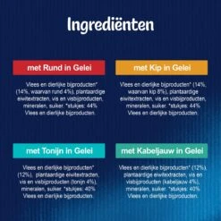 Felix Elke Dag Feest Mix Selectie In Gelei - Katten Natvoer - 80 X 85g -Huisdierenserie Winkel 1200x1200 552