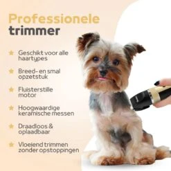 Woodoro Professionele 2-in-1 Hondentondeuse Voor Dikke Vacht – Draadloze Honden Tondeuse & Hondentrimmer – Stille Tondeuse Katten & Honden Trimset -Huisdierenserie Winkel 1200x1200 57