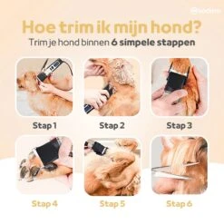 Woodoro Professionele 2-in-1 Hondentondeuse Voor Dikke Vacht – Draadloze Honden Tondeuse & Hondentrimmer – Stille Tondeuse Katten & Honden Trimset -Huisdierenserie Winkel 1200x1200 58