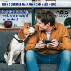 Nola & Coco® Oplaadbare Anti Blafband - 4 Kleuren - Zonder Schok - Waterdichte Diervriendelijke Blaf Halsband - Opvoedingshalsband - Voor Grote En Kleine Honden - Lichte Vibratie En Geluid - 3 Tot 60kg -Huisdierenserie Winkel 1200x1200 69