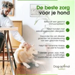 DOG OPTIMAL ANTI ALLERGY SUPPORT 120 Stuks - Allergie - Honden - Hondensnacks - Hondenkoekjes - Hondensupplementen - Honden - Puppy - Hondenvoeding - Weerstand - Jeuk-hond - Jeuk -Huisdierenserie Winkel 1200x1200 74