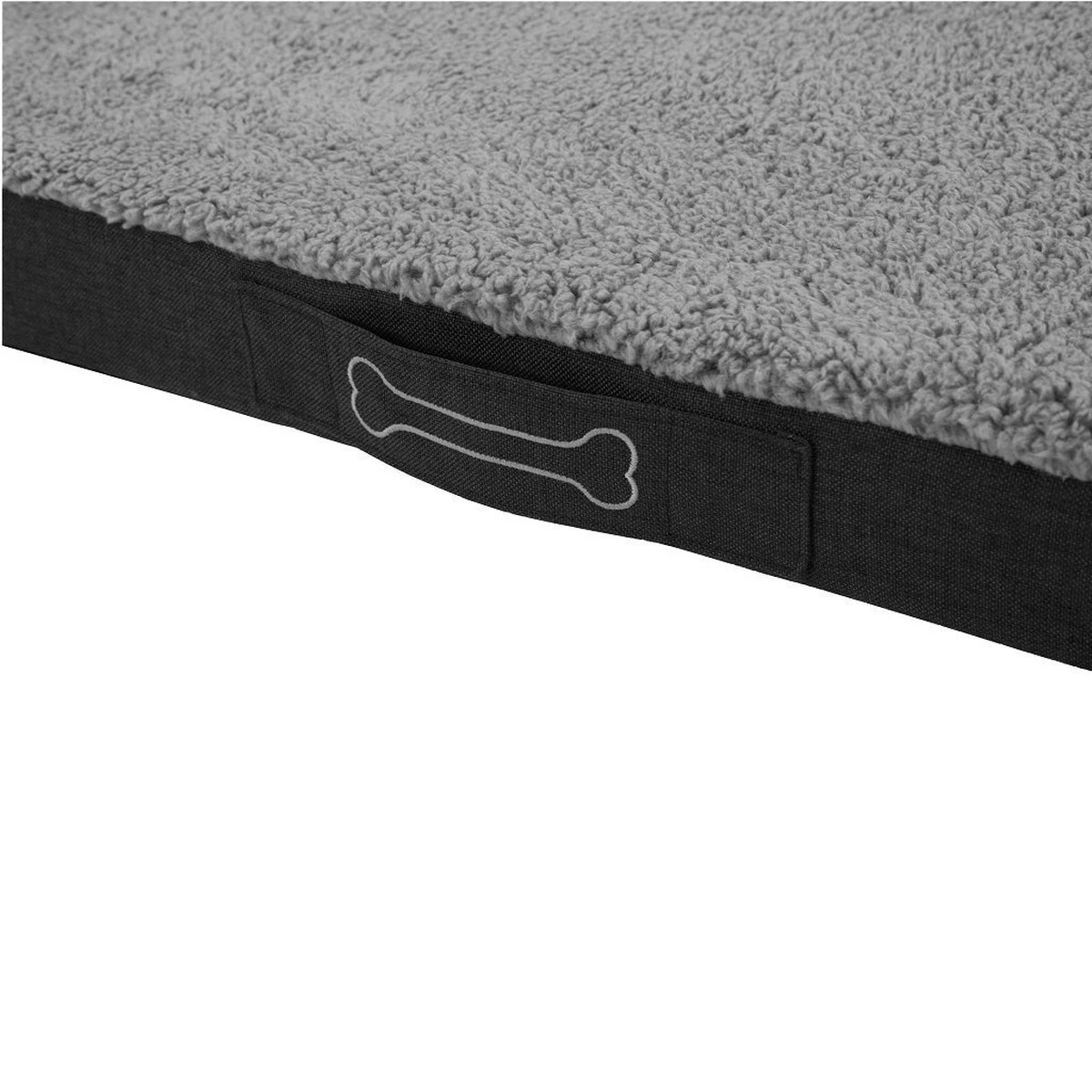 Sun Garden Pallina Orthopedisch Hondenkussen 120x80x27cm Antraciet/Grijs 4 Sun Garden Pallina Orthopedisch Hondenkussen 120x80x27cm Antraciet/Grijs - Afbeelding 2