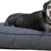 Snoozle Orthopedische Hondenmand - Zacht En Luxe Hondenkussen - Hondenbed - Wasbaar - Hondenmanden - 100 X 70 Cm - Stormy Grey -Huisdierenserie Winkel 1200x514