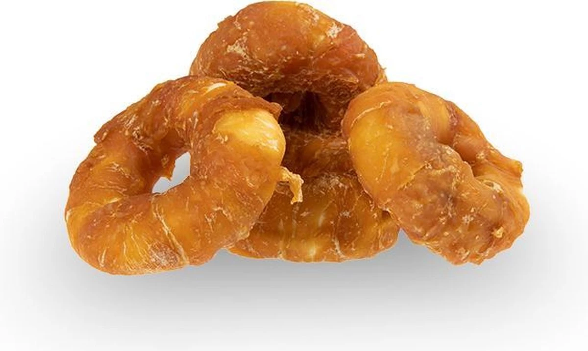 Petstyleliving Gepofte Ring Met Kip 7,5cm - 20 Stuks - Hondensnack 4 Petstyleliving Gepofte Ring Met Kip 7,5cm - 20 Stuks - Hondensnack - Afbeelding 2