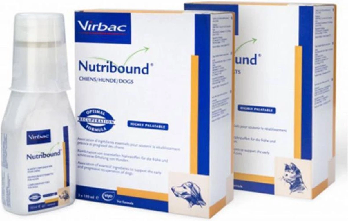 Virbac Nutribound Kat - 3 X 150 Ml 3 Virbac Nutribound Kat - 3 X 150 Ml