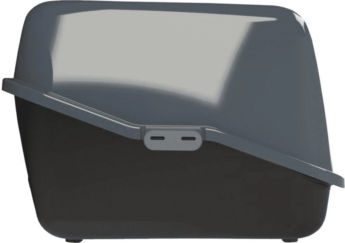 PeeWee Kattenbak EcoHus Startpakket - Antraciet - 56 X 39 X 38,5 Cm 4 PeeWee Kattenbak EcoHus Startpakket - Antraciet - 56 X 39 X 38,5 Cm - Afbeelding 2