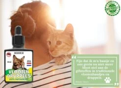 Natuurlijke Vlooiendruppels Voor Katten - Vanaf 4 Kg - 100% Natuurlijk - Vlooien - Zonder Giftige Pesticiden - 30 Ml - Speciale Formule Voor Katten - Vachtdruppels - Made In Holland -Huisdierenserie Winkel 1200x872 4