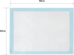 Nobleza 48LXB - Puppy Training Pads - 60 X 90 Cm - Zindelijkheidstraining - 100 Stuks 11 Nobleza 48LXB - Puppy Training Pads - 60 X 90 Cm - Zindelijkheidstraining - 100 Stuks -Huisdierenserie Winkel 1200x893 1