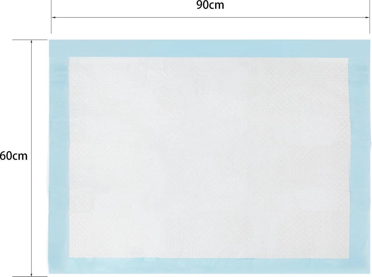 Nobleza 48LXB - Puppy Training Pads - 60 X 90 Cm - Zindelijkheidstraining - 100 Stuks 5 Nobleza 48LXB - Puppy Training Pads - 60 X 90 Cm - Zindelijkheidstraining - 100 Stuks - Afbeelding 3