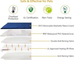Warmtemat Voor Huisdieren 12V 65x40cm -Huisdierenserie Winkel 1200x977