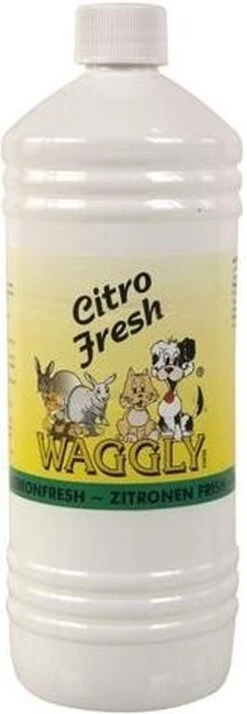 Waggly Citro Fresh Geurverwijderaar - 5 L -Huisdierenserie Winkel 415x1200