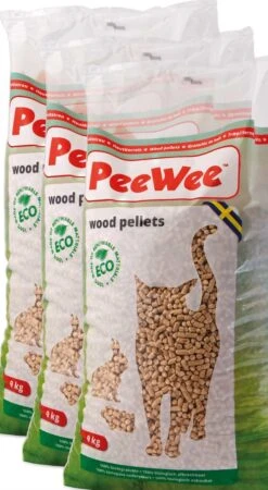 Peewee Houtkorrels Kattenbakvulling - 3 X 9 Kg (27 Kg, 42l) 9 Peewee Houtkorrels Kattenbakvulling - 3 X 9 Kg (27 Kg, 42l) -Huisdierenserie Winkel 658x1200 1