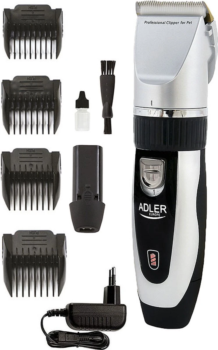 Adler AD 2823 Dierentondeuse Met Stille Motor - 4 Opzetstukken 3 Adler AD 2823 Dierentondeuse Met Stille Motor - 4 Opzetstukken