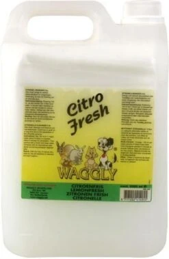 Waggly Citro Fresh Geurverwijderaar - 5 L -Huisdierenserie Winkel 782x1200 1