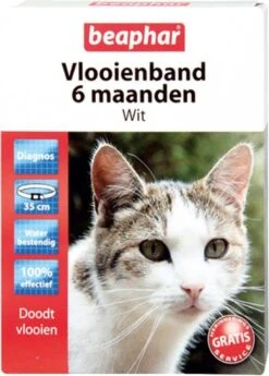 Beaphar Vlooienband - Wit - 1 Stuk -Huisdierenserie Winkel 858x1200 1