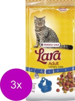Lara Adult Urinary Care Kip - Kattenvoer - 3 X 2 Kg -Huisdierenserie Winkel 891x1200