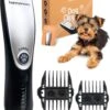 Happysnoots Hondentondeuse Draadloos Voor Dikke Vacht - Tondeuse Hond & Kat - Hondentrimmer - Professioneel Dieren Tondeuse -Huisdierenserie Winkel 982x1200