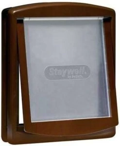 Petsafe 757 Hondenluik - Medium - Zilver/Tranparant -Huisdierenserie Winkel 990x1200